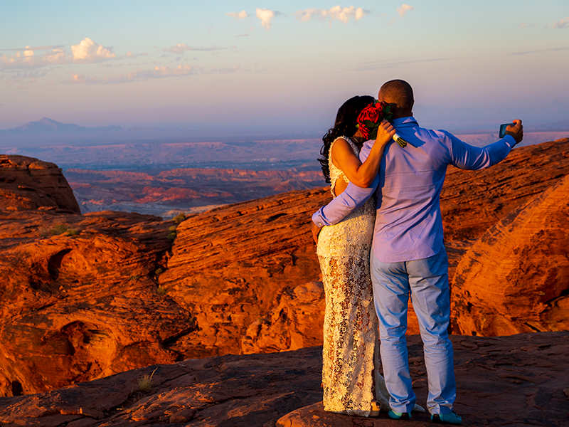 Valley of Fire Helicopter Wedding Ceremony